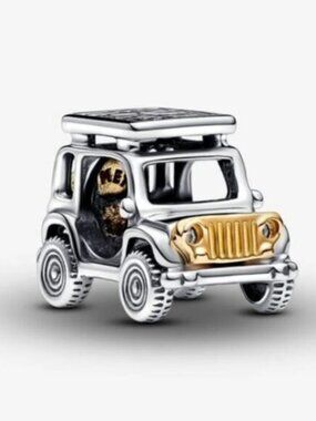 Pandora Two-tone Adventure Car Charm